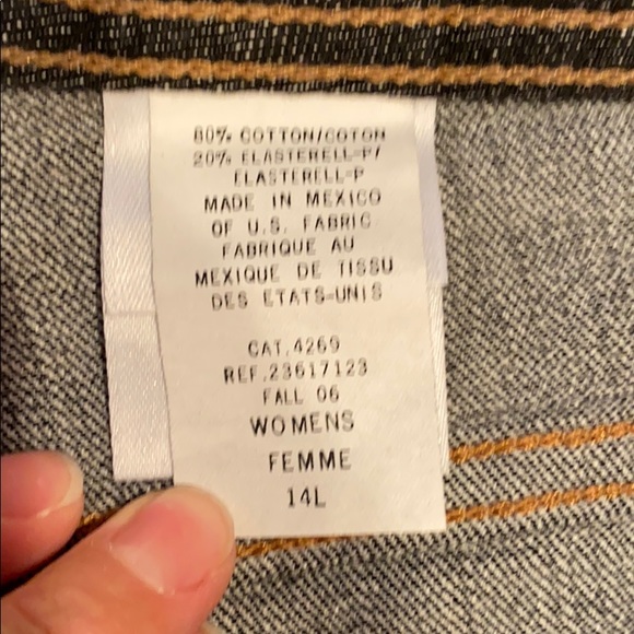 Women’s new with tags Eddie Bauer jeans size 14L - Picture 4 of 7